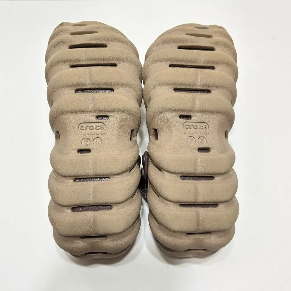 Crocs Echo Clog Truffle Men Unisex Slip On Casual Sandal M/9 W11